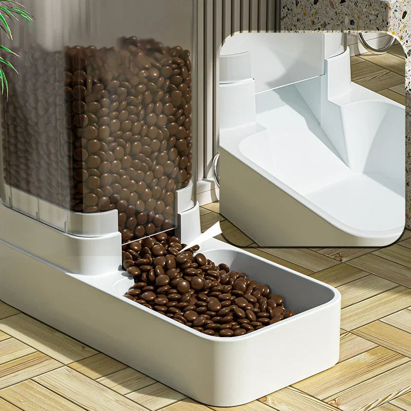 Jasper | Automatischer Futter- und Wasserspender für Haustiere