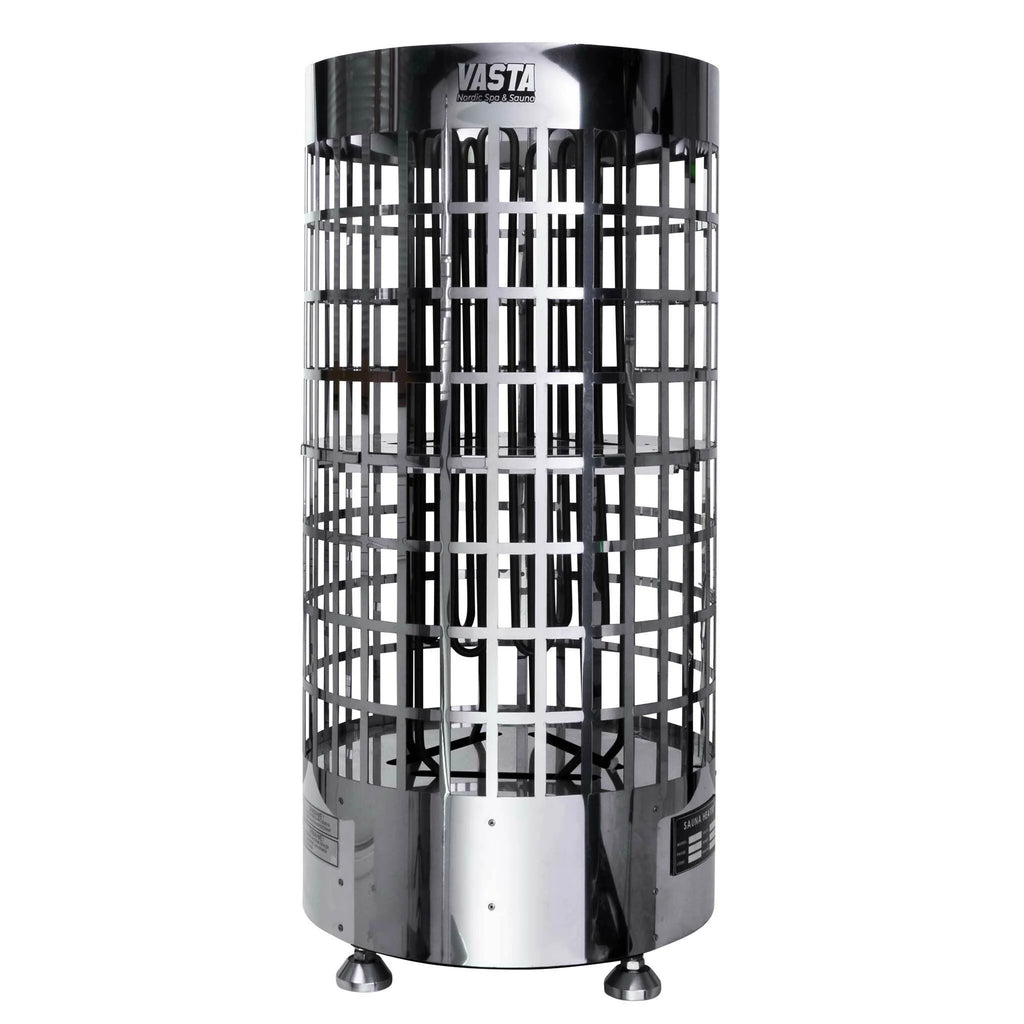 Vasta Saunaofen elektrisch Ignite 6kw, separate regelung, 5-8m3, stahl