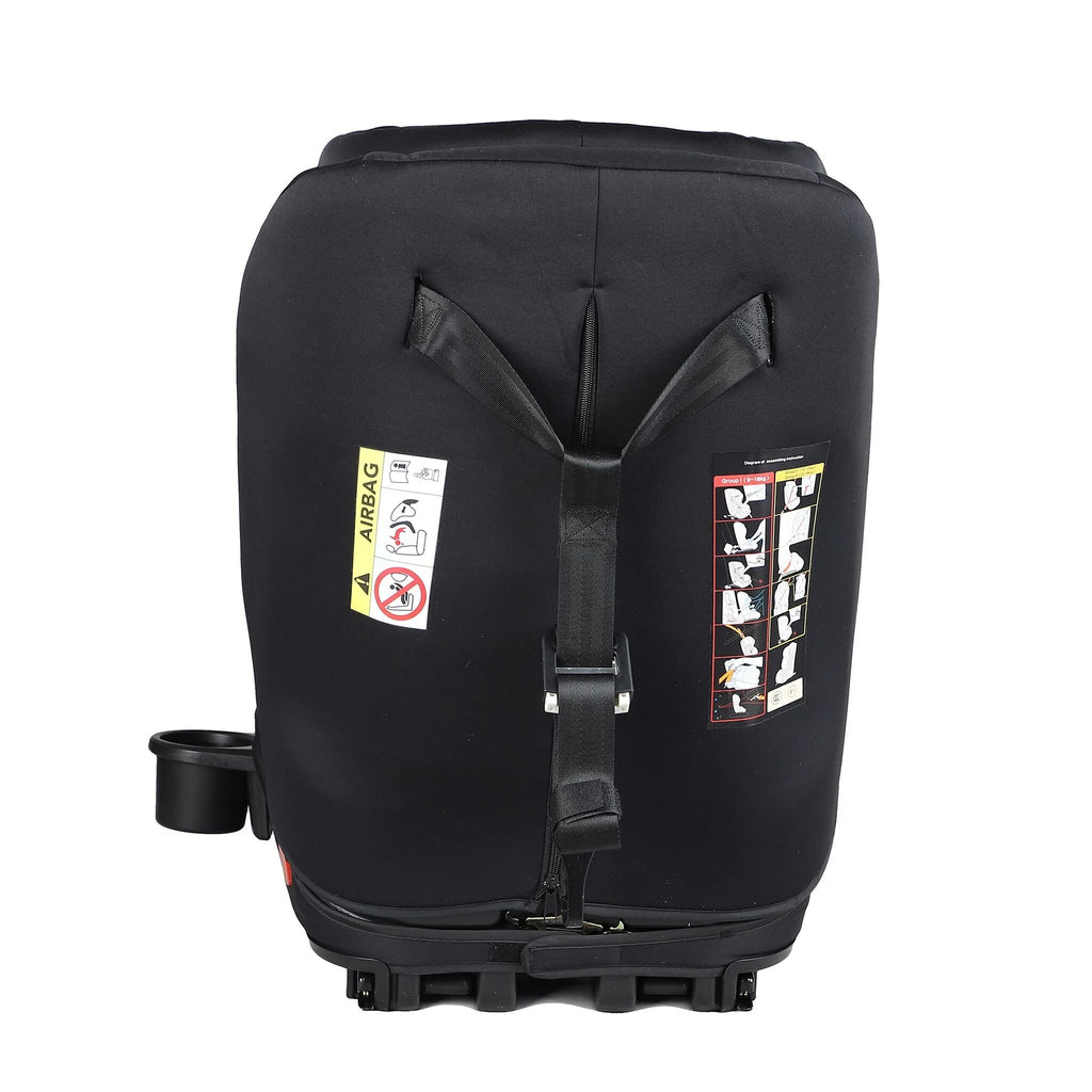 Kikid Kindersitz Premium, ISOFIX, 9-36 kg Black Edition