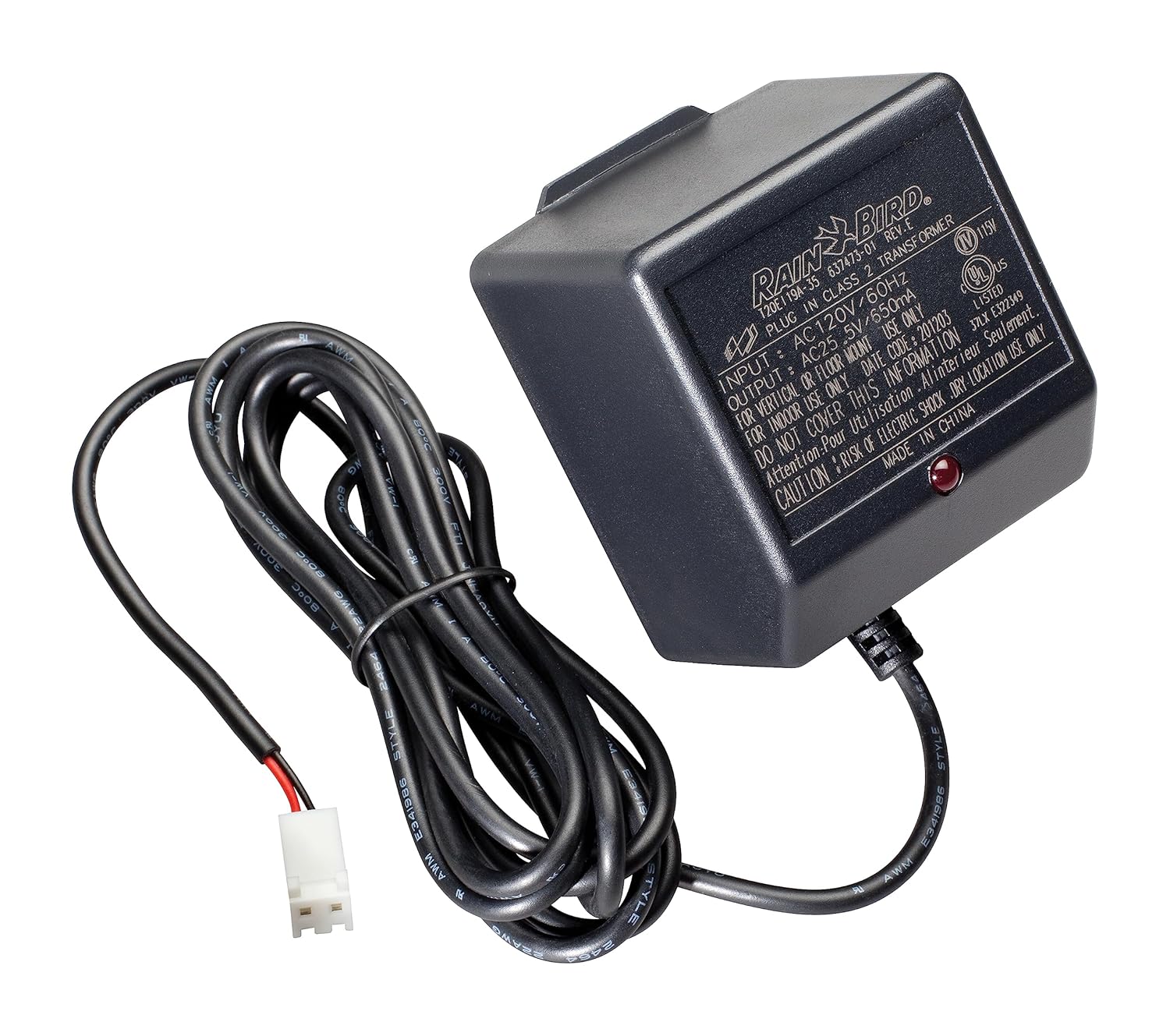 Rain Bird CPRSDBEX Kabelgebundener Regensensor mit Halterung und Draht