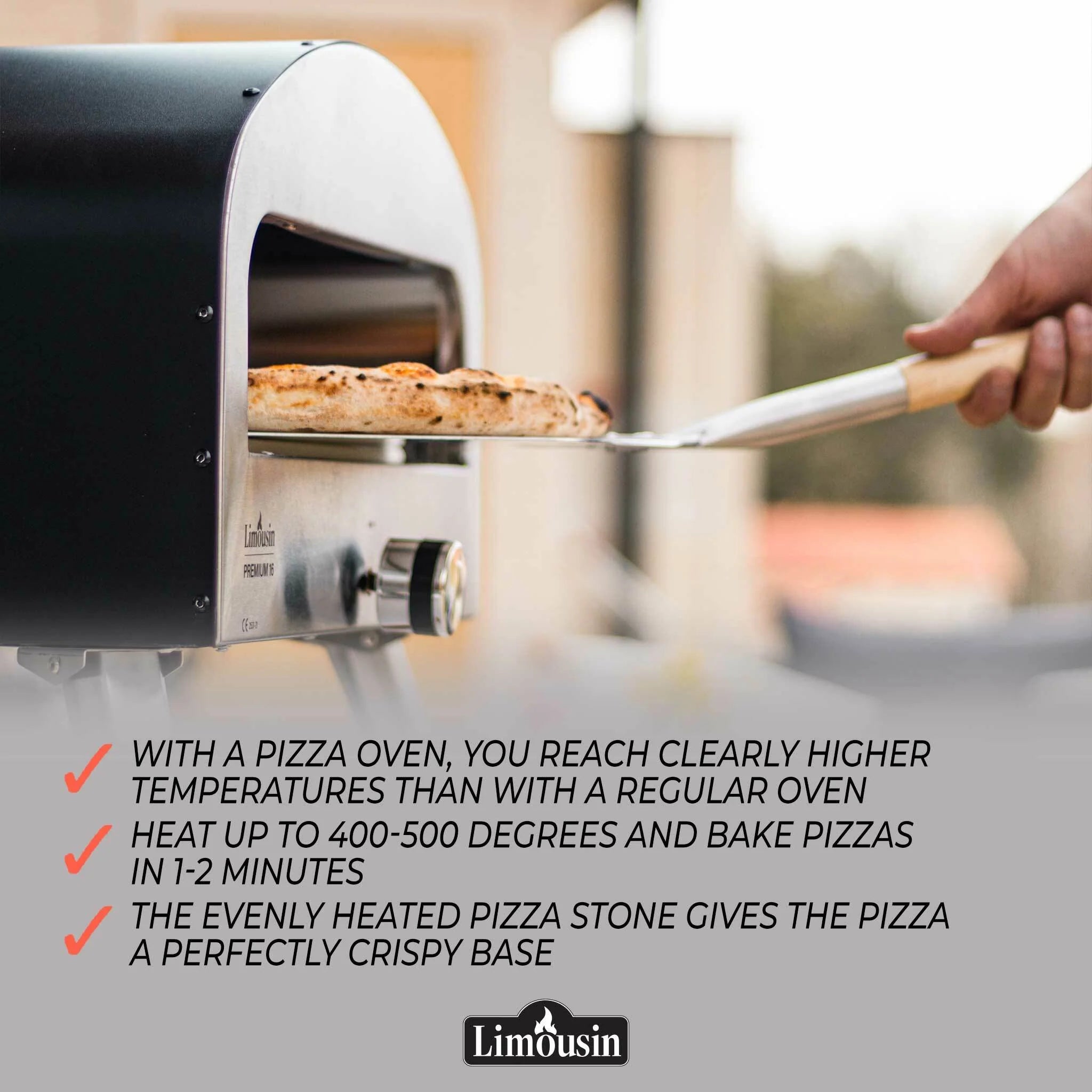Limousin Forno per pizza Premium 16