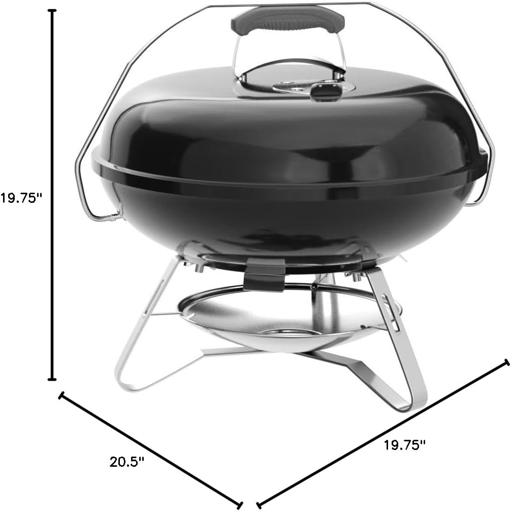 Weber 1211001 Jumbo Joe Gold Holzkohle-Grill, 18