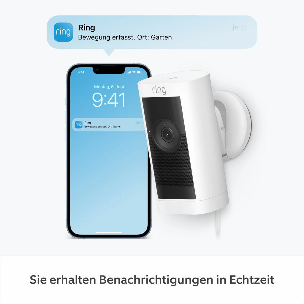 2er-Set Auenkamera Pro Netzstecker (Stick Up Cam Pro)