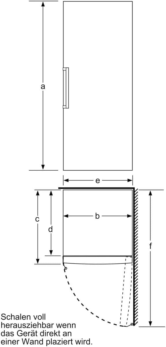 Siemens GS54NAWCV iQ500 Congelatore, 176 x 70 cm, 327 L, noFrost mai più sbrinamento, bigBox spazio per alimenti grandi, varioZone ripiani in vetro e cassetti flessibili, Bianco