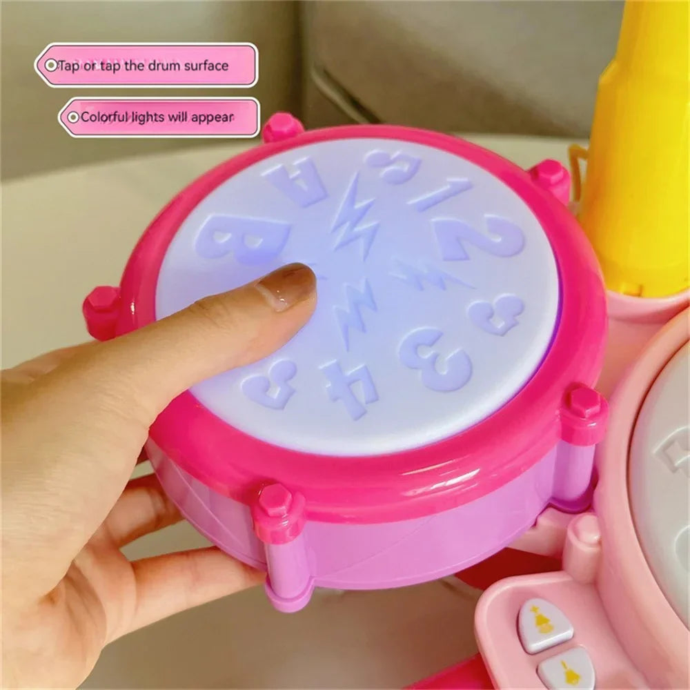 Batteria per bambini - I più piccoli iniziano a suonare - Batteria giocattolo