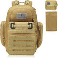 DBTAC Zaino Fasciatoio per Papà, Borsa Fasciatoio Grande per Uomini con Materassino per il Cambio, Tasche Isolate + Lavabili, Cinghie per Passeggino, Marrone Chiaro