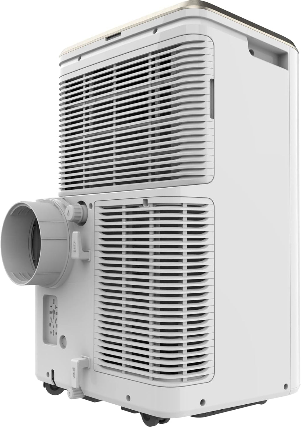 Condizionatore portatile AEG Chillflex Pro AXP26U338CW / display LED / pulsanti touch / telecomando / 30-40 m² / funzione di raffreddamento / ventilatore / funzione di deumidificazione / automatico / bianco/argento/nero