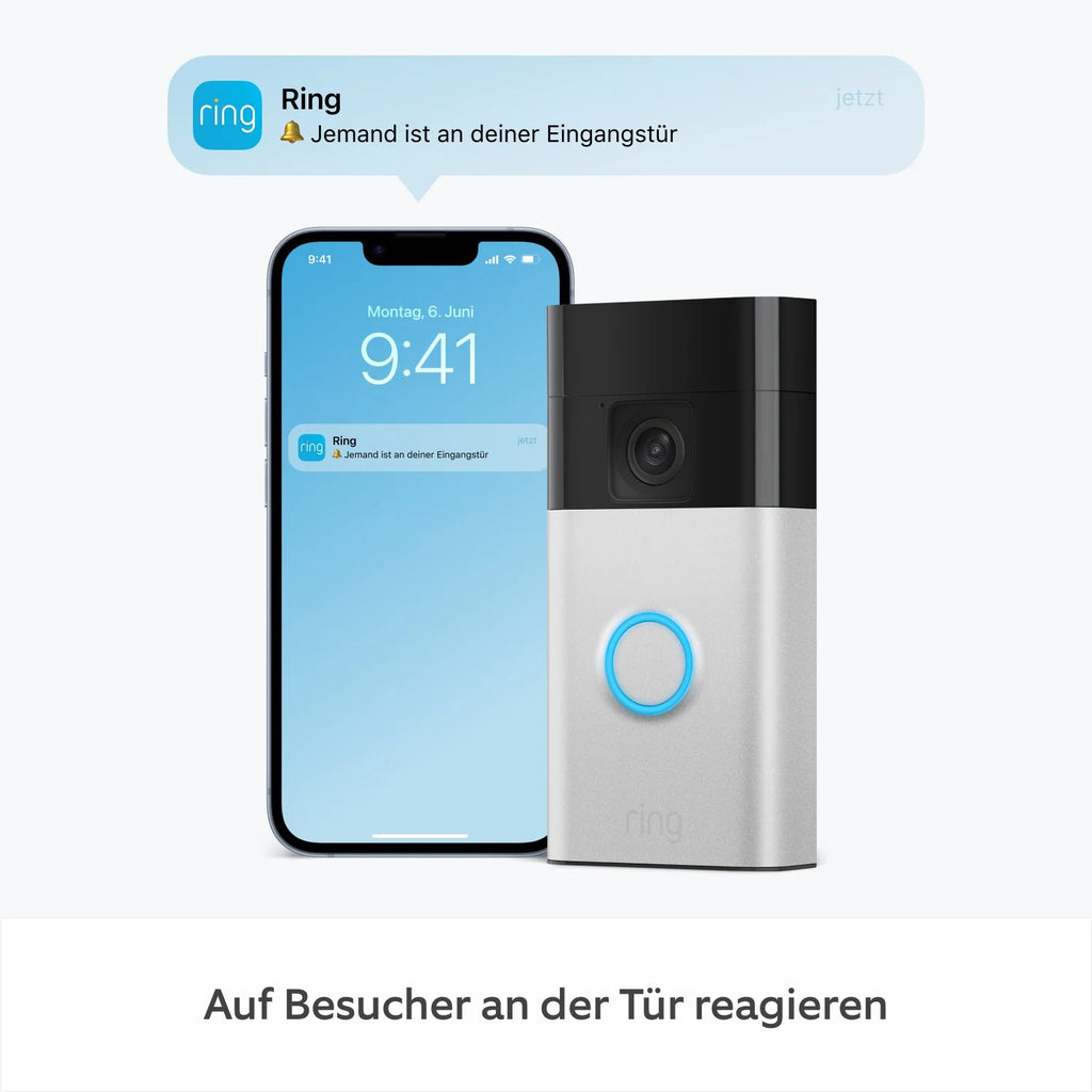 Akku-Videotürklingel + Chime (2. Gen.)