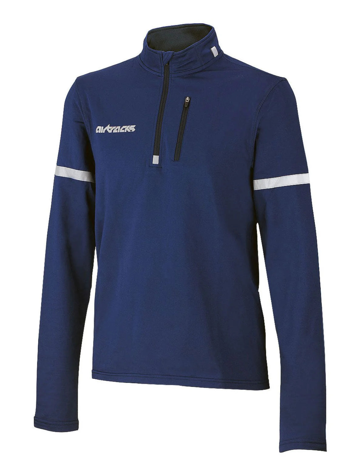 Maglia termica da ciclismo da uomo - Maglia da corsa a maniche lunghe blu navy