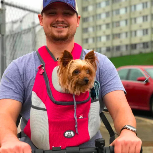 Verstellbarer Hunde-Tragerucksack für kleine & mittelgroe Hunde bis 11 kg – Komfort und Sicherheit unterwegs