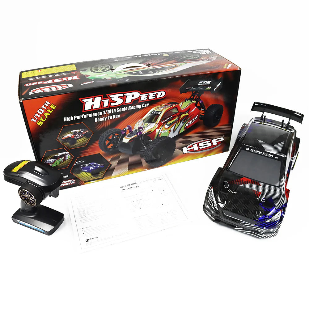 React RC-Auto XSTR Power Nitro 4WD, nero