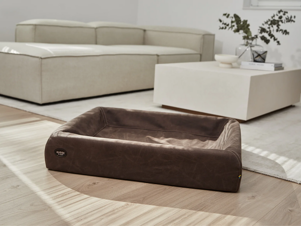 Hundebett KUDDE Wildlederoptik