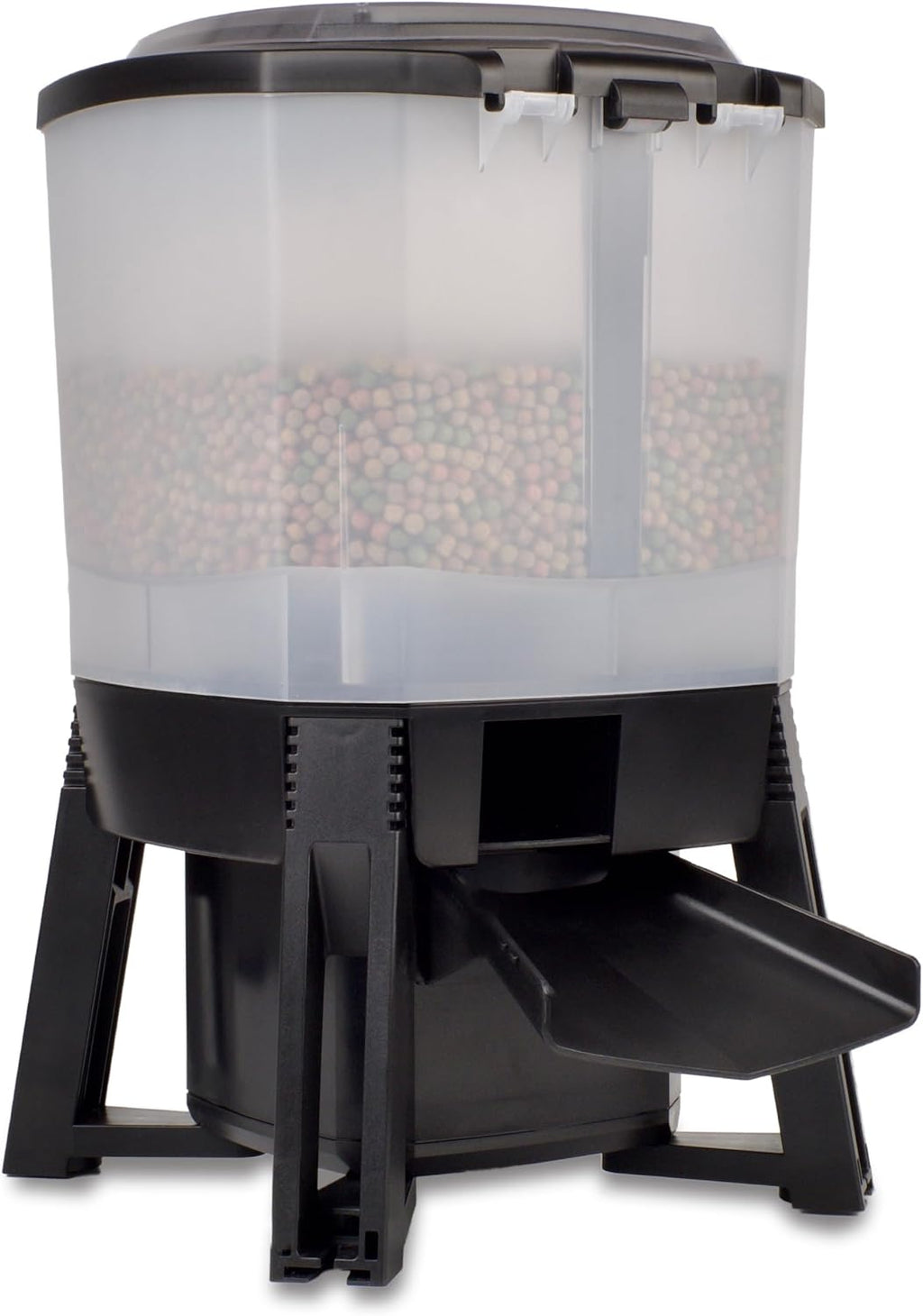 Wagner Green Solar Teich Futterautomat Automatic Fishfeeder 6 Liter, programmierbarer Futterspender für Fischfutter Pellets…