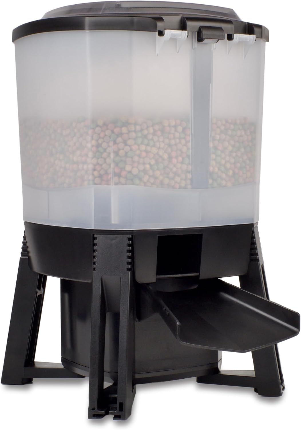 Wagner Green Solar Teich Futterautomat Automatic Fishfeeder 6 Liter, programmierbarer Futterspender für Fischfutter Pellets…