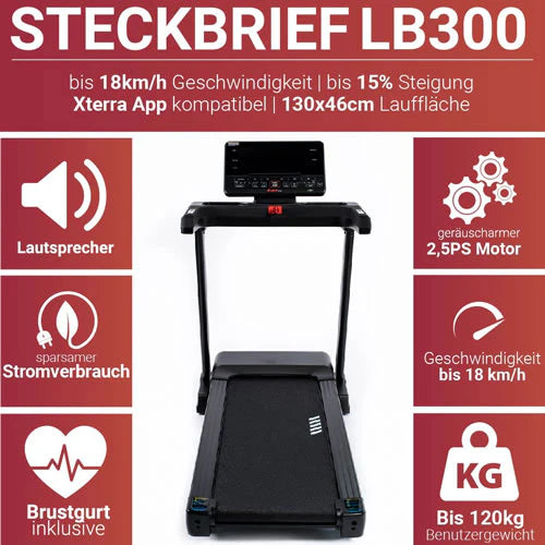 Tapis roulant FUEL Fitness LB300