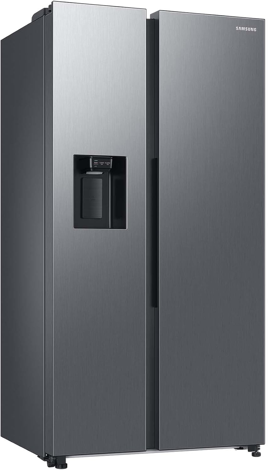RS6GA8521B1/EG Frigorifero Side-by-Side, 178 cm, 634 l, 225 l di volume del congelatore, Tecnologia Space Max, Premium Black Steel