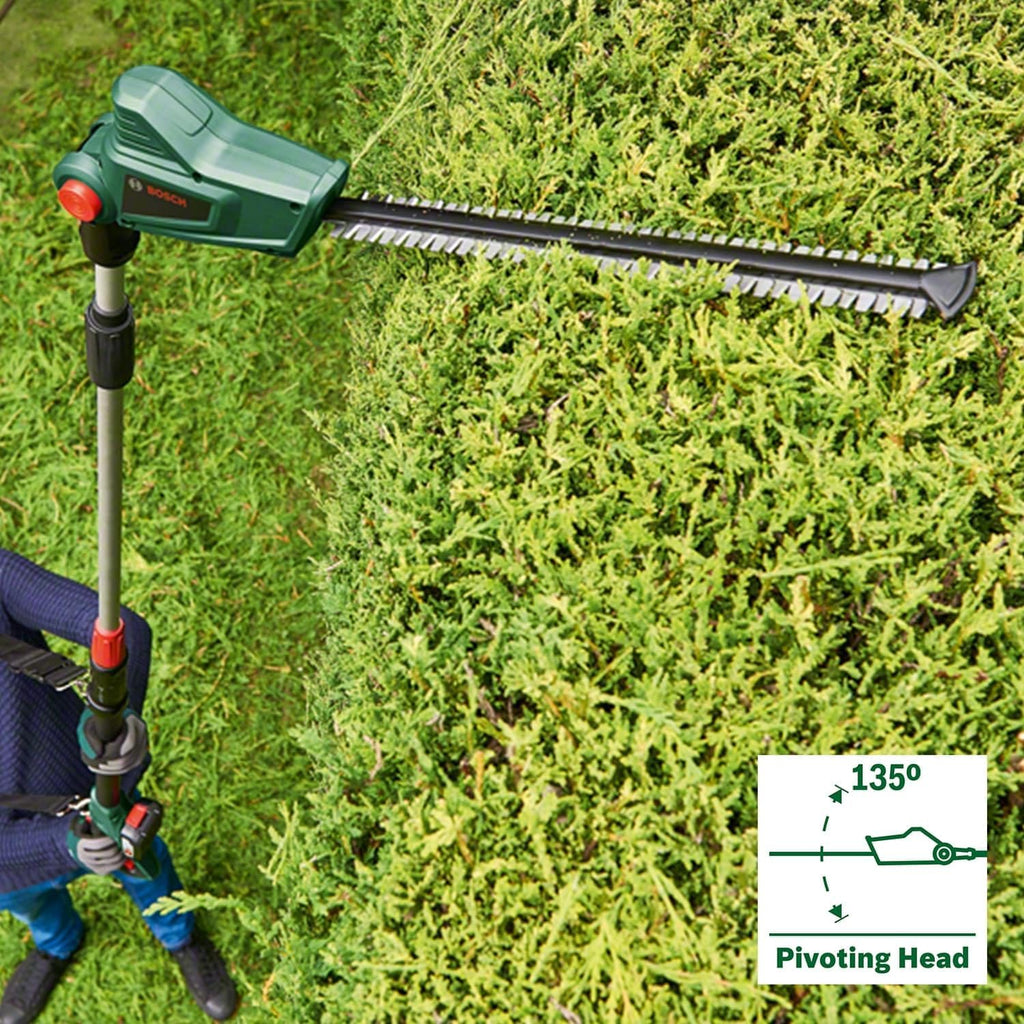Bosch Akku Teleskop Heckenschere UniversalHedgePole 18 (1 Akku, 2,5 Ah, 18 Volt System, im Karton)