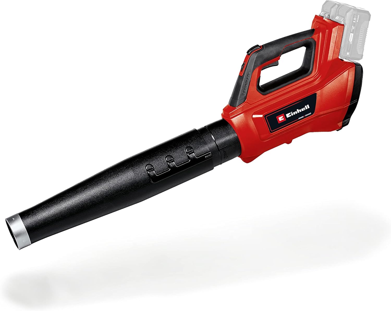 Einhell Soffiatore a batteria professionale GP-LB 36/210 Li E-Solo Power X-Change (Agli ioni di litio, potenza di soffiaggio 816 m³/h, interruttore turbo, tubo a 3 livelli e rimovibile, senza batteria e caricabatteria)
