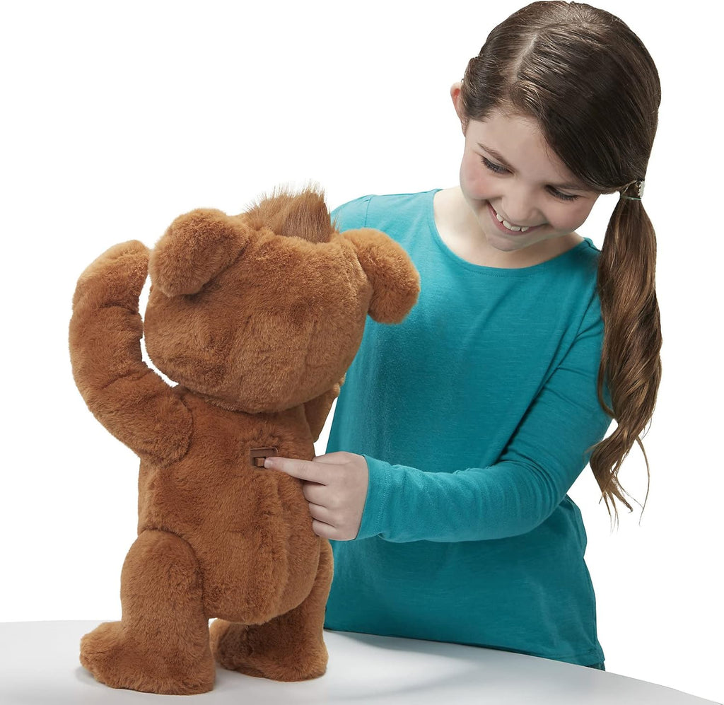 FurReal Cubby, il mio orsetto interattivo, orsetto di peluche, da 4 anni in su Marrone