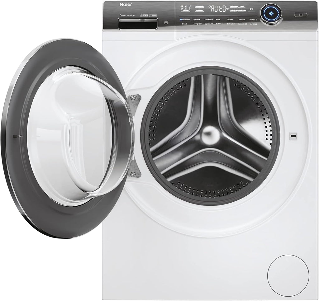 Lavasciuga Haier I-PRO SERIE 7 HWD80-B14979 / 8 kg Lavaggio / 5 kg Asciugatura / Motore Direct Motion - estremamente silenzioso / Cesto XL / Programma vapore I-Refresh / Protezione completa dall'acqua