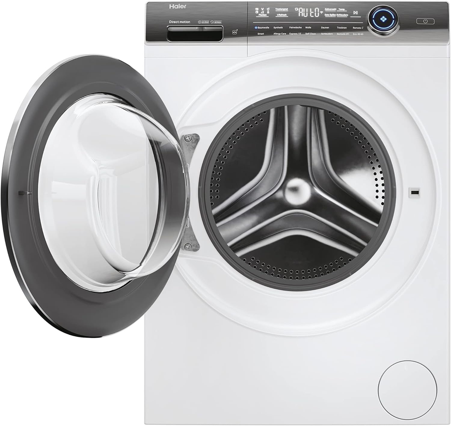 Lavasciuga Haier I-PRO SERIE 7 HWD80-B14979 / 8 kg Lavaggio / 5 kg Asciugatura / Motore Direct Motion - estremamente silenzioso / Cesto XL / Programma vapore I-Refresh / Protezione completa dall'acqua