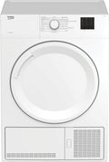 Beko DC 7130 N b100 Asciugatrice a condensazione, 7 kg, Sensore di umidità elettronico, Protezione antipiega automatica, Cesto AquaWave, 15 programmi, Programma rapido