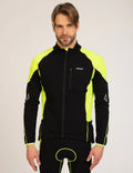 Maglia Termica da Ciclismo da Uomo Pro-T Nero-Neon