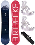 Set Snowboard da Donna Hybrid Rocker Giorno & Notte + Attacchi Snowboard Master Pro W + Borsa SB