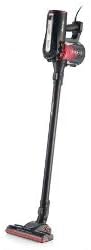 Ariete, 2761 Handy Force, scopa elettrica con filo 2 in 1, aspirapolvere e aspirabriciole, filtro HEPA, tecnologia ciclonica, senza sacco, spazzola tradizionale, tubo telescopico, rosso/nero