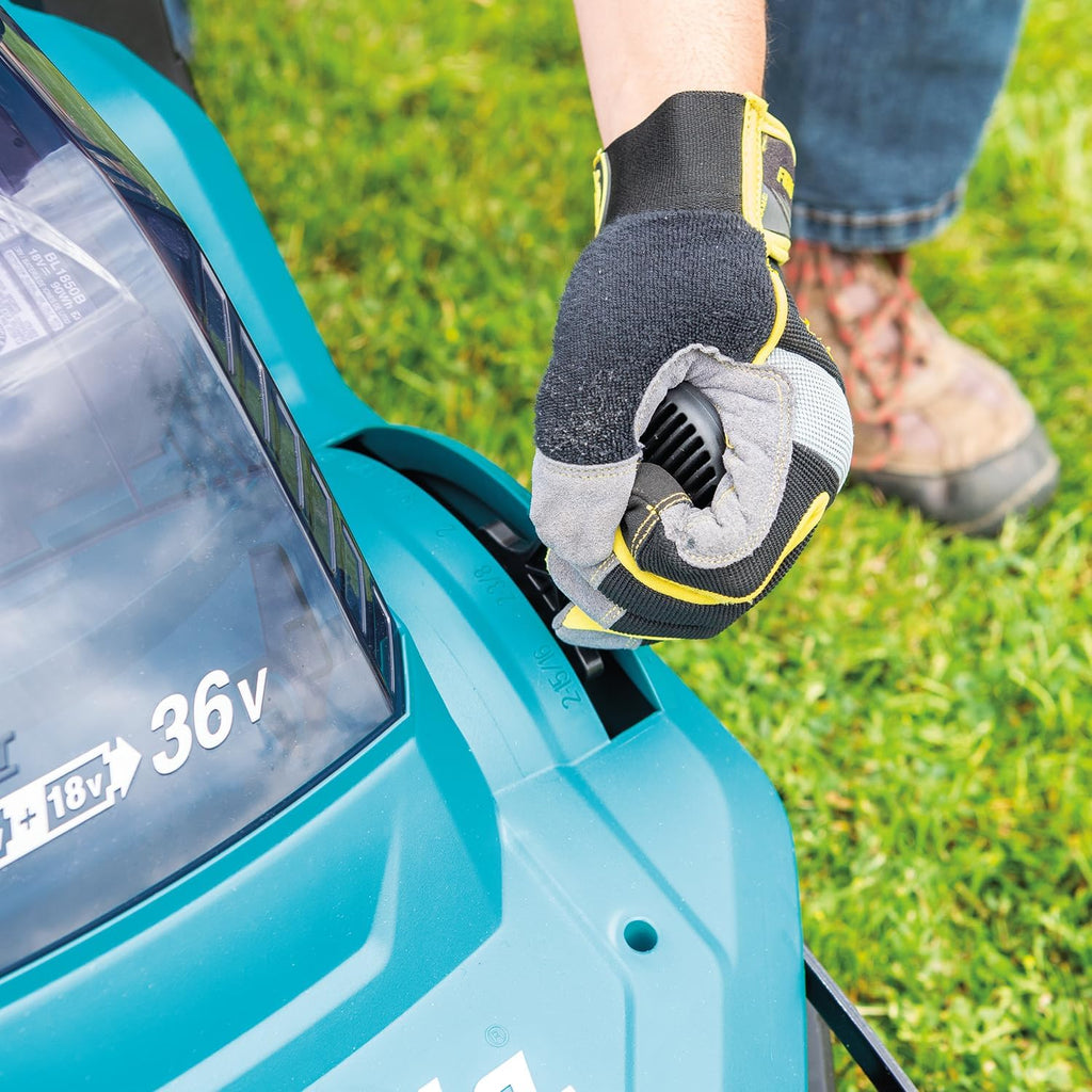 Makita DLM432Z Tosaerba a batteria 2x18 V (senza batteria, senza caricabatterie)