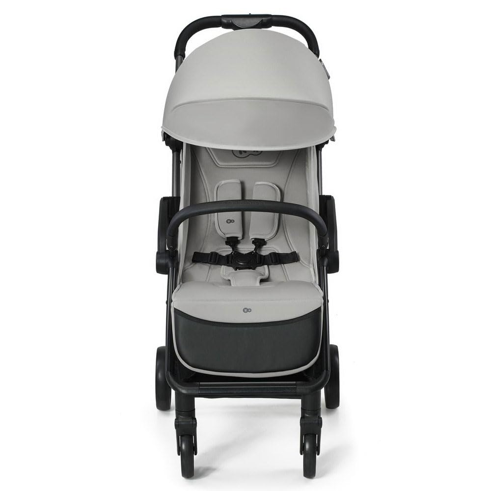 Kinderkraft APINO Buggy bis 22 kg, Liegebuggy, Kinderwagen, Leicht - 7,5kg, Automatisches zusammeklappen, Verstellbare Rückenlehne bis zur Liegeposition, ideal für Reisen, Beige