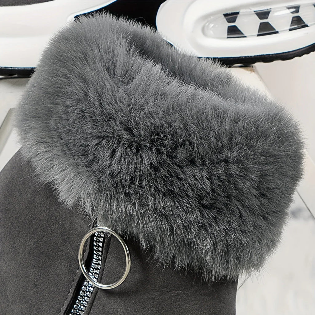 Komfortable Stiefel mit Seitenreiverschluss