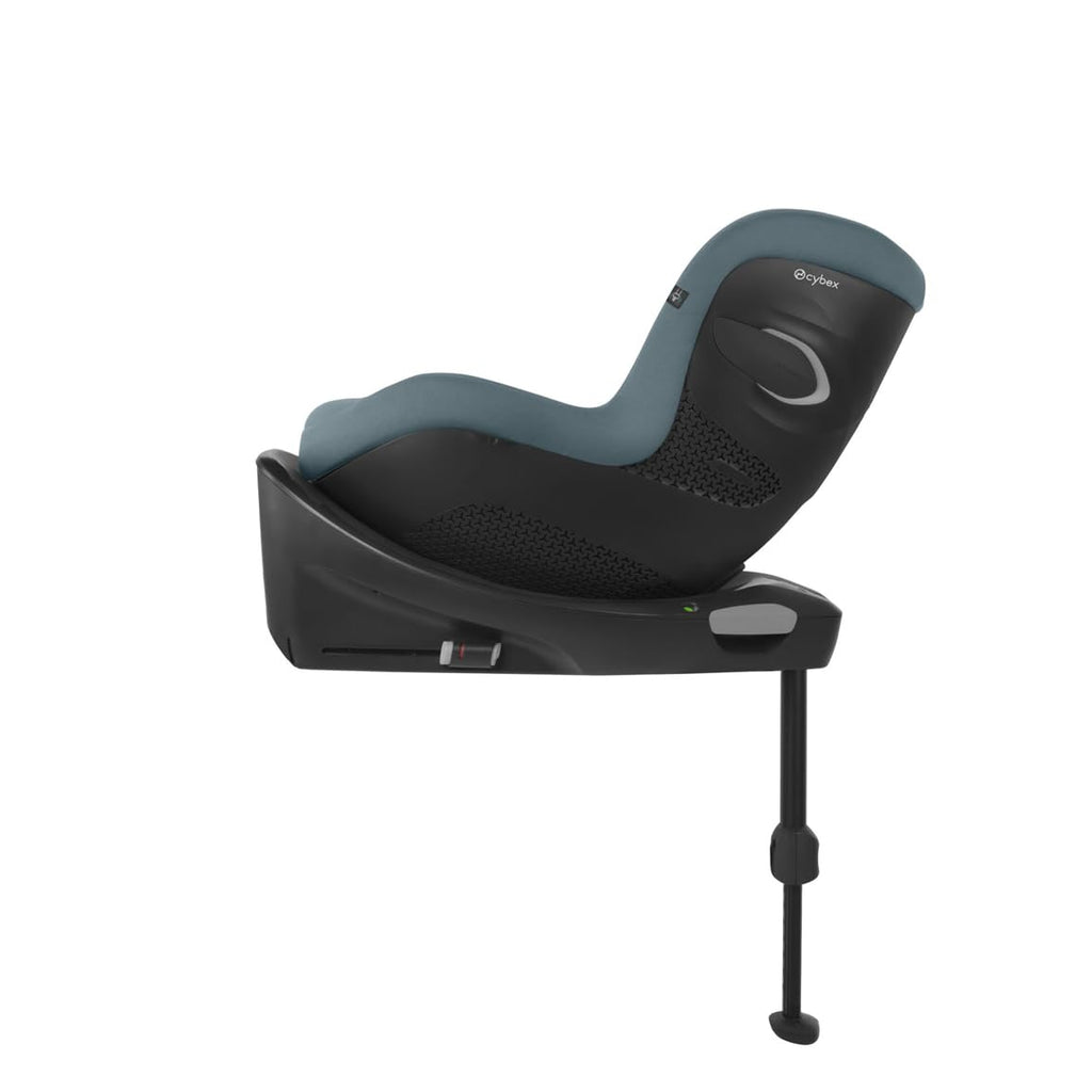 Seggiolino auto CYBEX Gold Sirona Gi i-Size Plus con base, Da 3 mesi a 4 anni circa (Dalla nascita con inserto per neonati), Max. 20 kg, 61-105 cm (Da 40 cm con inserto per neonati), Stormy Blue