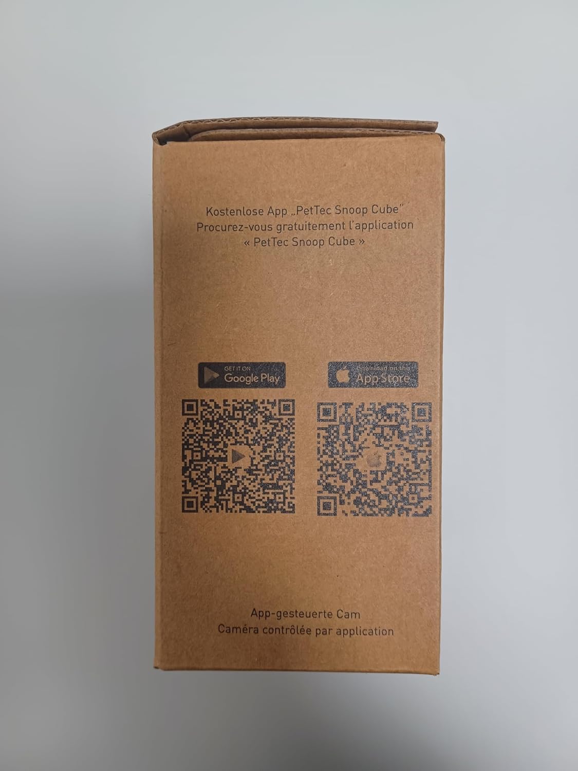 PetTec – Pet Cam Buddy Haustierkamera Futterautomat 8L für Katzen- & Hunde-Trockenfutter – Automatischer Futterspender mit WLAN & App-Steuerung -Inkl. 2-Wege-Audio, Bellerkennung & Nachtsicht