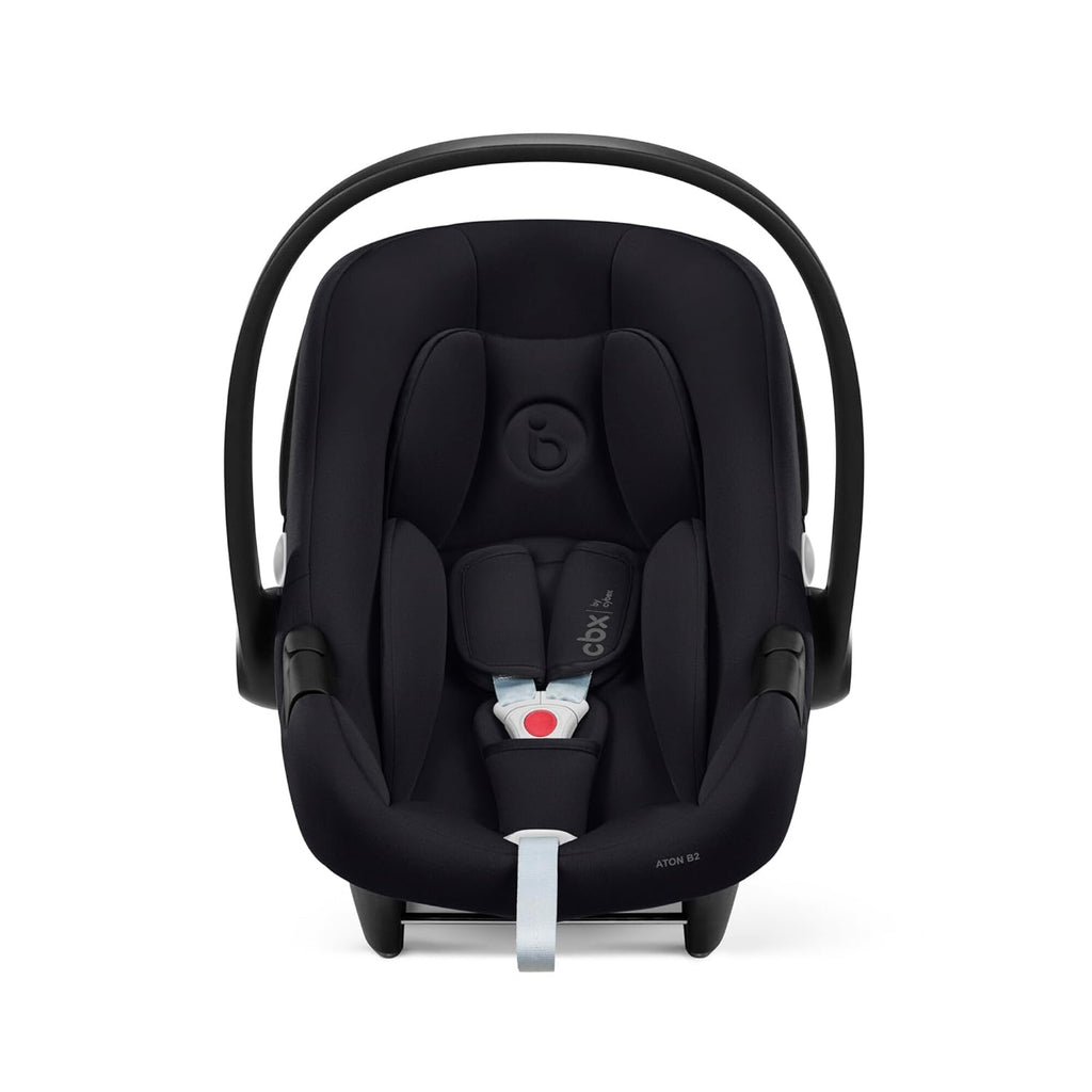 CBX by CYBEX Seggiolino Auto Aton B2 i-Size, Dalla nascita fino a ca. 24 mesi, Max. 13 kg, Inclusivo riduttore neonato, Compatibile con SensorSafe, Rosso