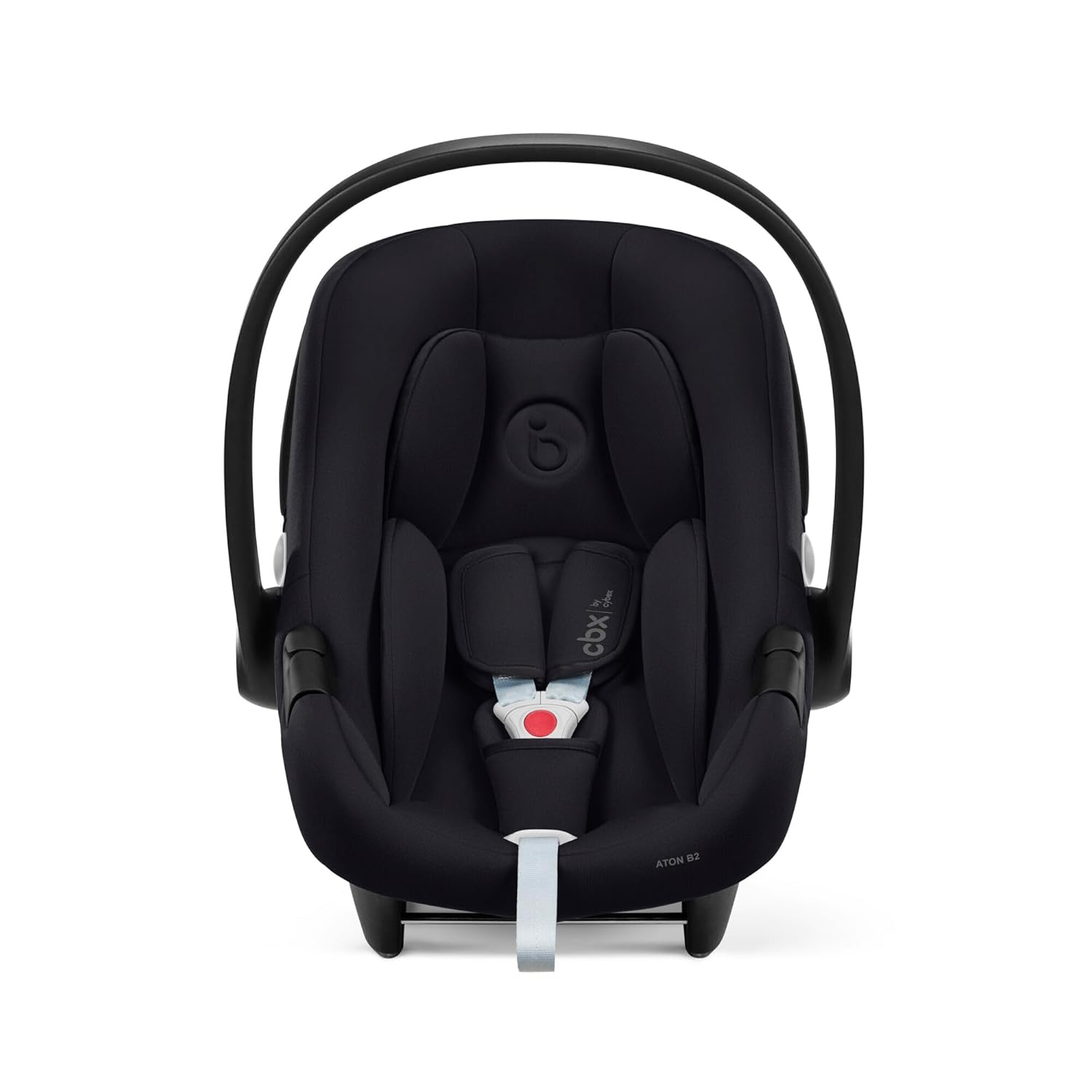 CBX by CYBEX Seggiolino Auto Aton B2 i-Size, Dalla nascita fino a ca. 24 mesi, Max. 13 kg, Inclusivo riduttore neonato, Compatibile con SensorSafe, Rosso