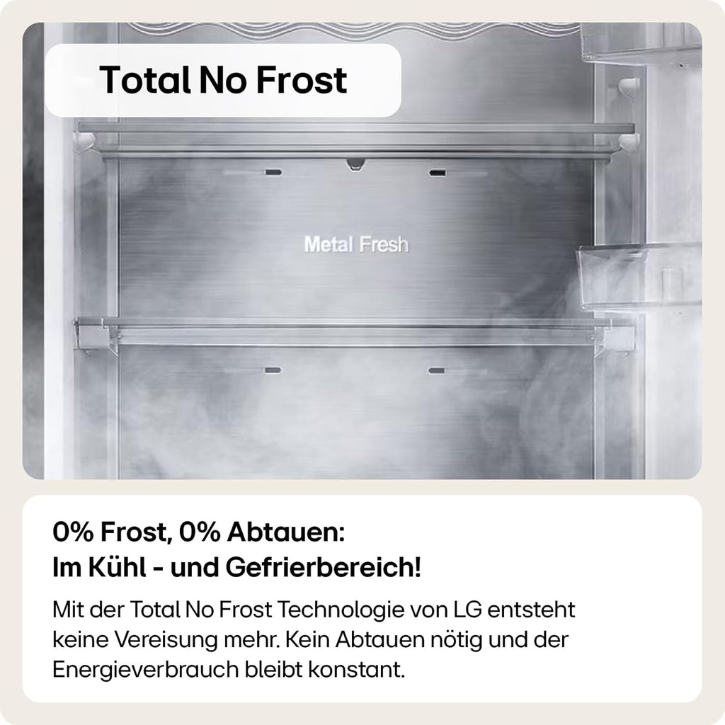 LG GMG861EPAE InstaView SLIM Multi-Door, Classe E, 508 L, Frigorifero Combinato, Erogatore di Ghiaccio, Ghiaccio Tritato e Acqua con UVnano, Total NoFrost, Compressore Smart Inverter, Wi-Fi, Colore Matte Black
