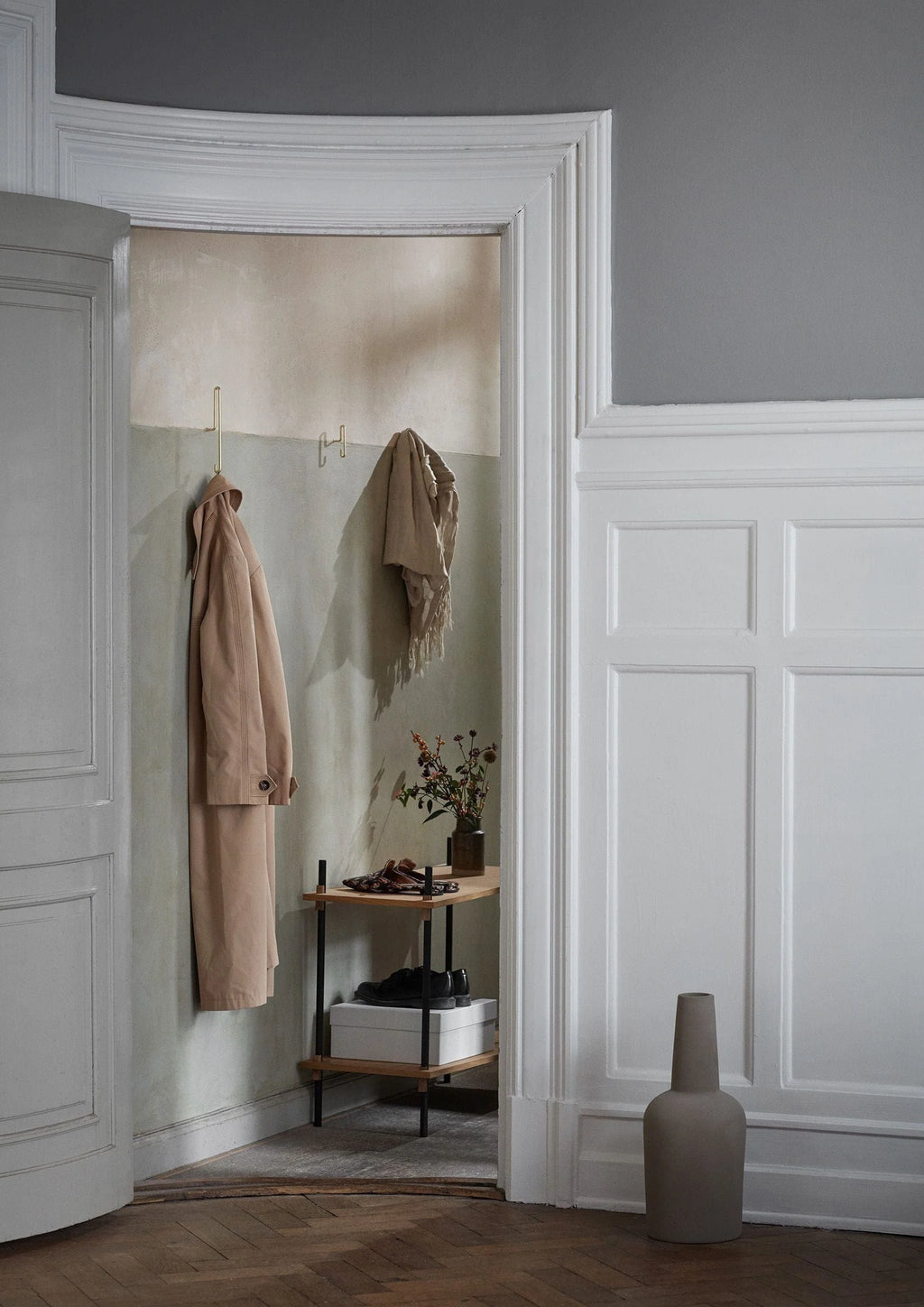 Moebe Wandhaken 2 PCs. Klein, Gold