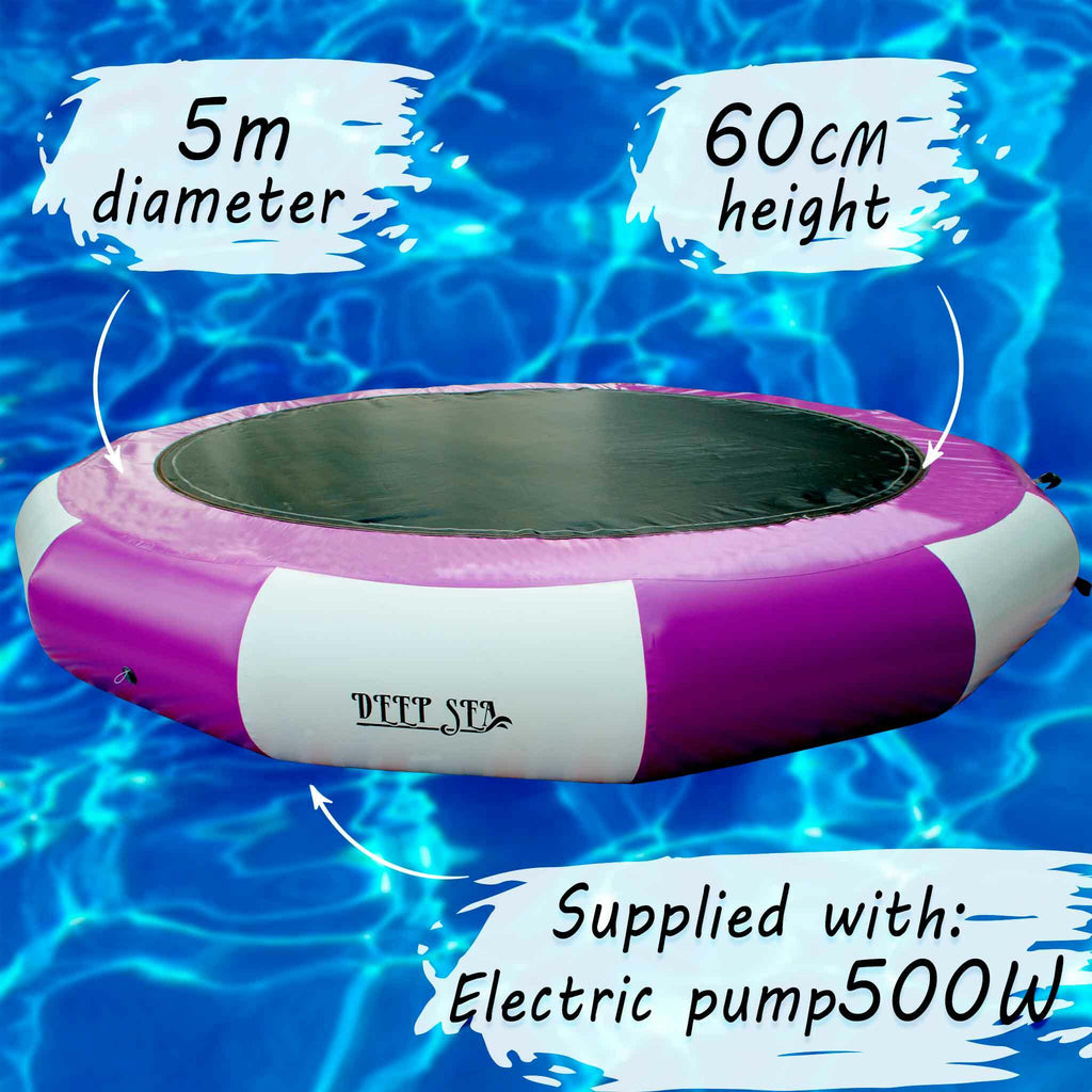 Trampolino ad acqua Deep Sea 5m