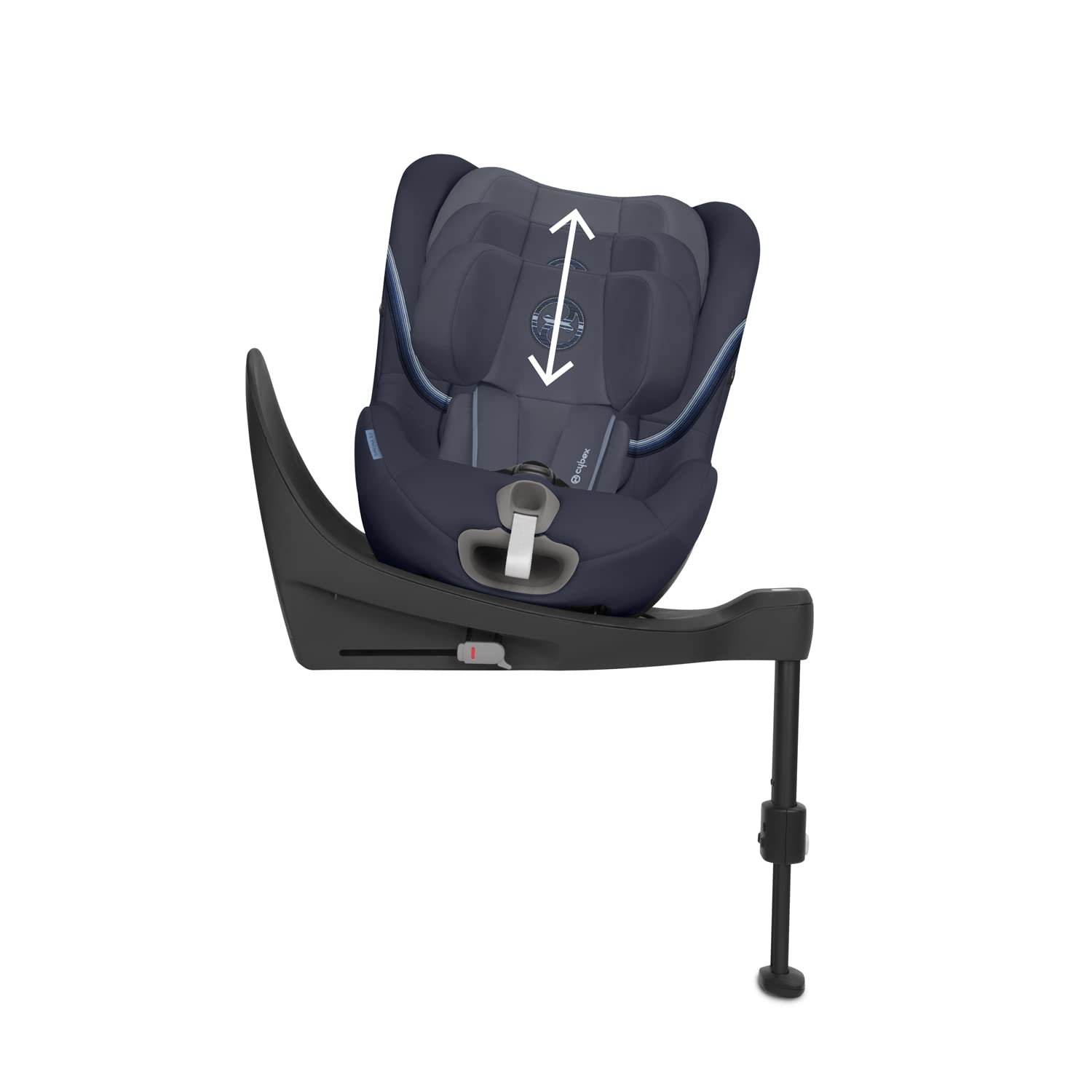 CYBEX Gold Kinder-Autositz Sirona S2 i-Size, Ab ca. 3 Monaten bis 4 Jahren, Max. 18 kg, SensorSafe kompatibel, Granite Black