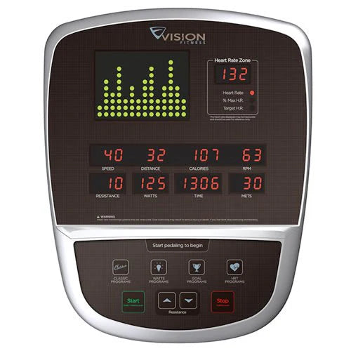 Cylette ellittica Vision Fitness U60, esemplare da esposizione