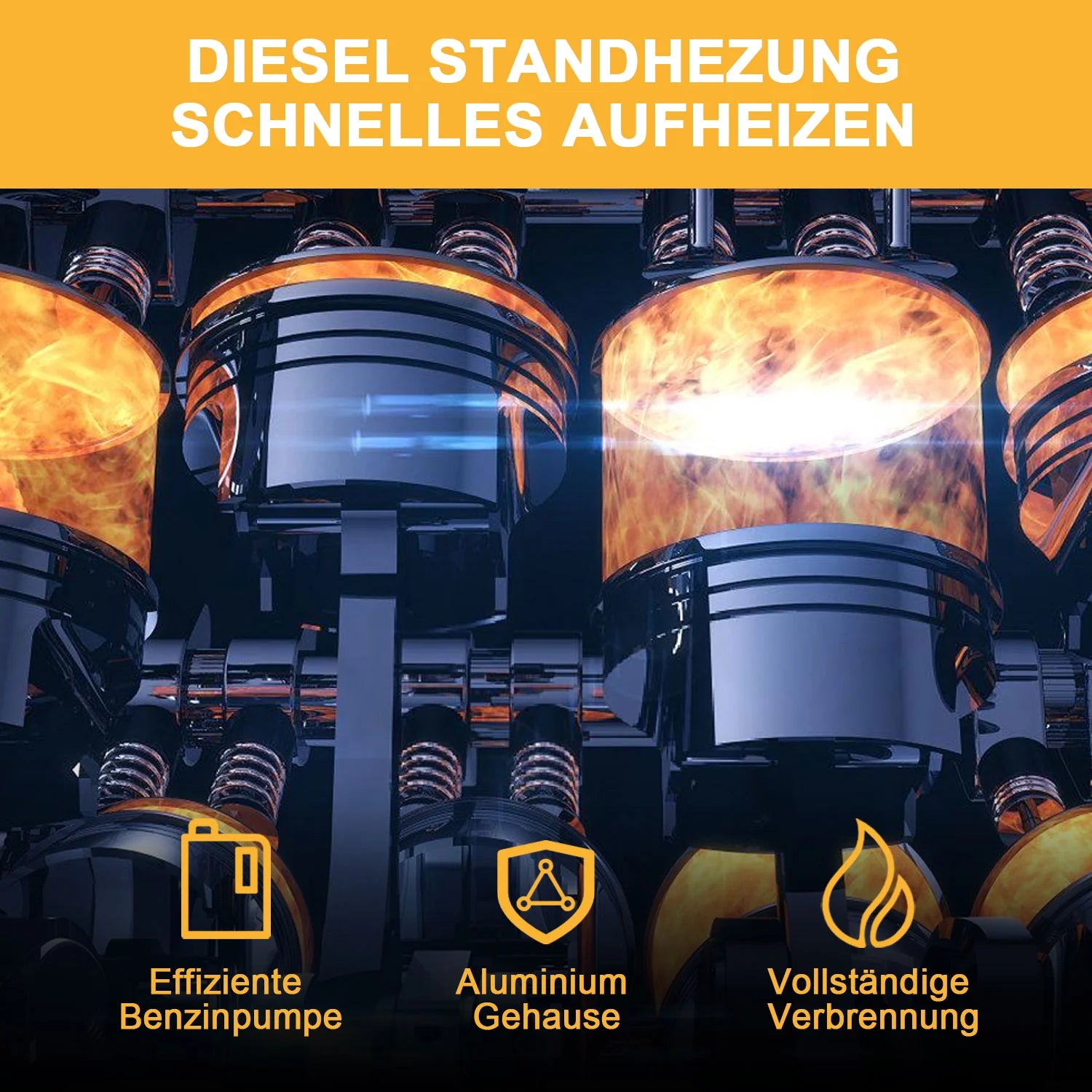 Riscaldatore da parcheggio diesel Sonnewelt 8KW 12V LCD APP
