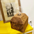 Lampada da tavolo in legno driftwood LUMEN