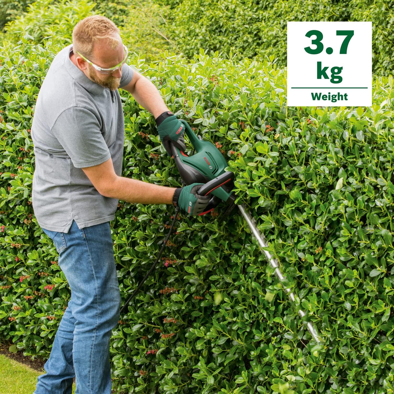 Bosch Tagliasiepi Elettrico EasyHedgeCut 45 (420 W, lunghezza lama 45 cm, in scatola di cartone)