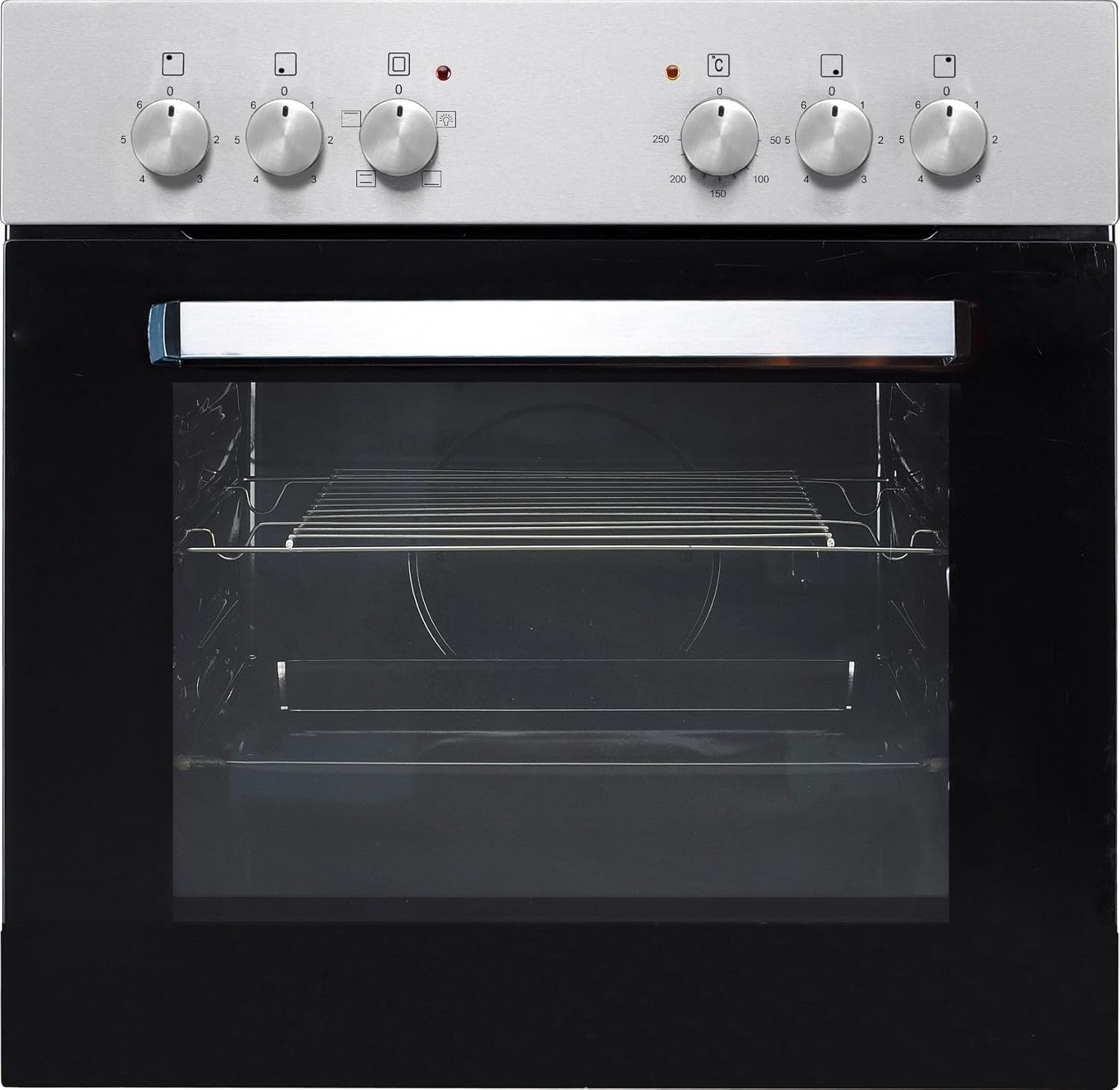 PKM KH-BIC3-I GK IX-2 Set forno da incasso in acciaio inox 60 cm con piano cottura in vetroceramica