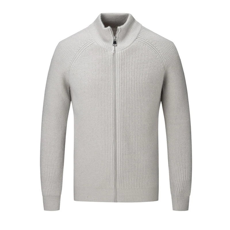 Strickjacke mit Reiverschluss für Herren