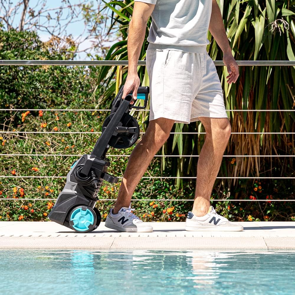 Idropulitrice Cecotec HydroBoost 2400 AdvanceClean, 2400 W, per casa, giardino o auto, portata 480 l/h, pressione 180 bar, pompa in alluminio, raggio d'azione 14 m, multicolore