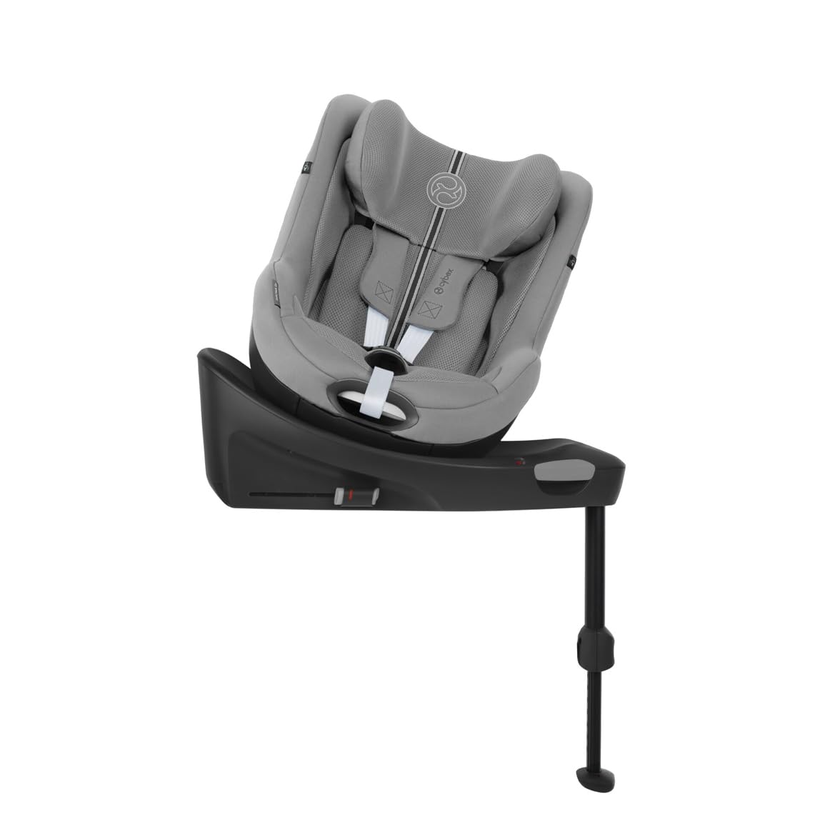 Seggiolino auto CYBEX Gold Sirona Gi i-Size Plus con base, Da 3 mesi a 4 anni circa (Dalla nascita con inserto per neonati), Max. 20 kg, 61-105 cm (Da 40 cm con inserto per neonati), Stormy Blue