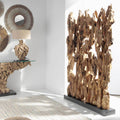 BELMIRO Design Holz Raumteiler  Breite 130 cm