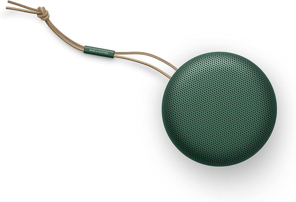 Bang & Olufsen Beosound A1 (2. Gen) – Kabelloser tragbarer IP67 wasserdichter Bluetooth-Lautsprecher mit 360-Grad-Sound, Alexa Voice Assistant & Speakerphone, 18 h Akkulaufzeit - Black Anthracite